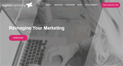 Desktop Screenshot of napkinmarketing.com